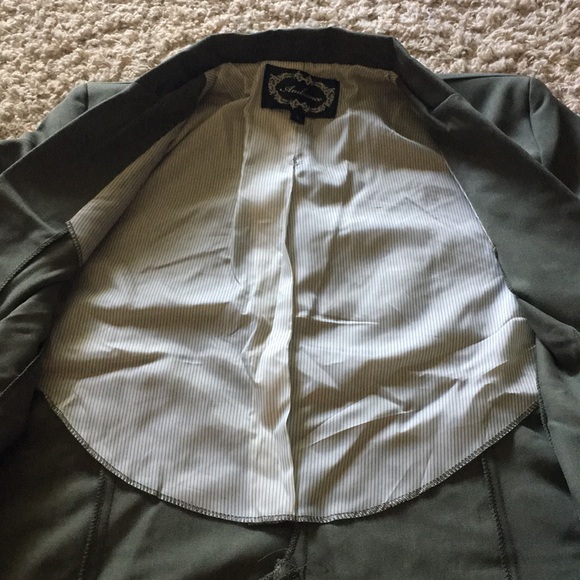 Olive suit jacket/blazer - Picture 4 of 8